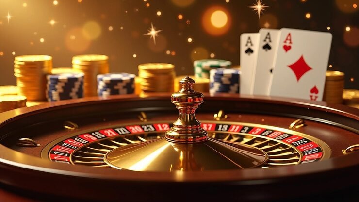 indo77 live dealer table with multiple camera angles